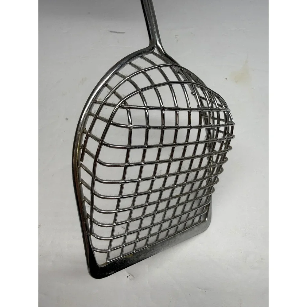 Good Cook Spider Strainer Stainless Steel Wire Skimmer Soft Grip Handle Black